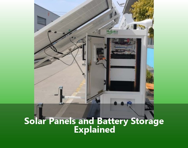Solar Panels and Battery Storage Explained